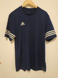 Adidas Climalite Training T-Shirt - Navy & Gold