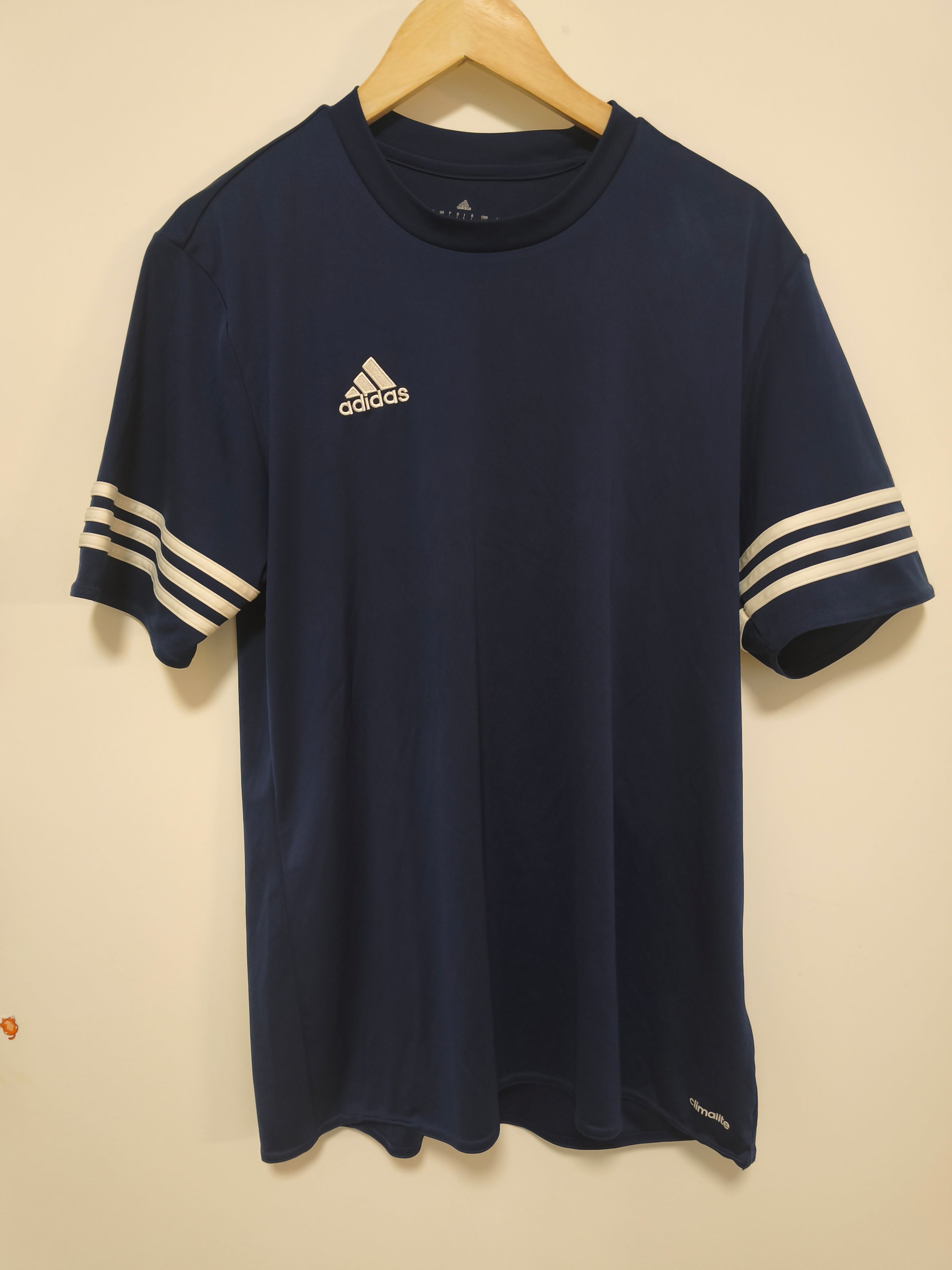 Adidas Climalite Training T-Shirt - Navy & Gold