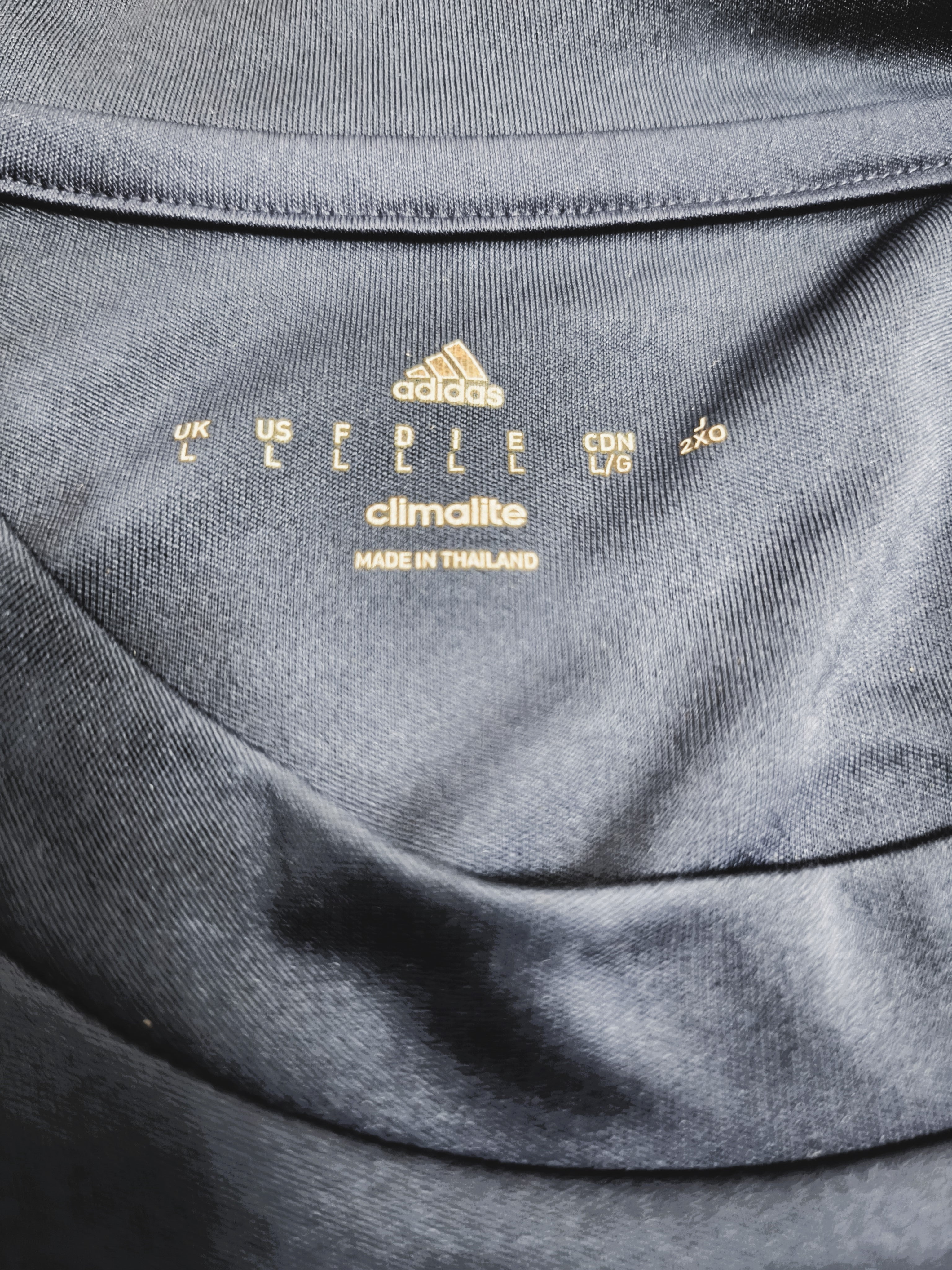 Adidas Climalite Training T-Shirt - Navy & Gold