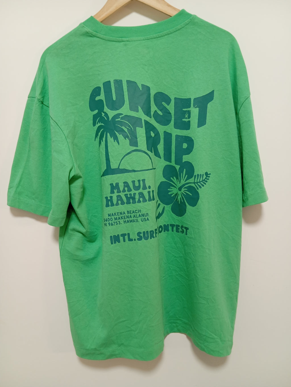 F&F Green Casual Miami Shirt (Second Hand)