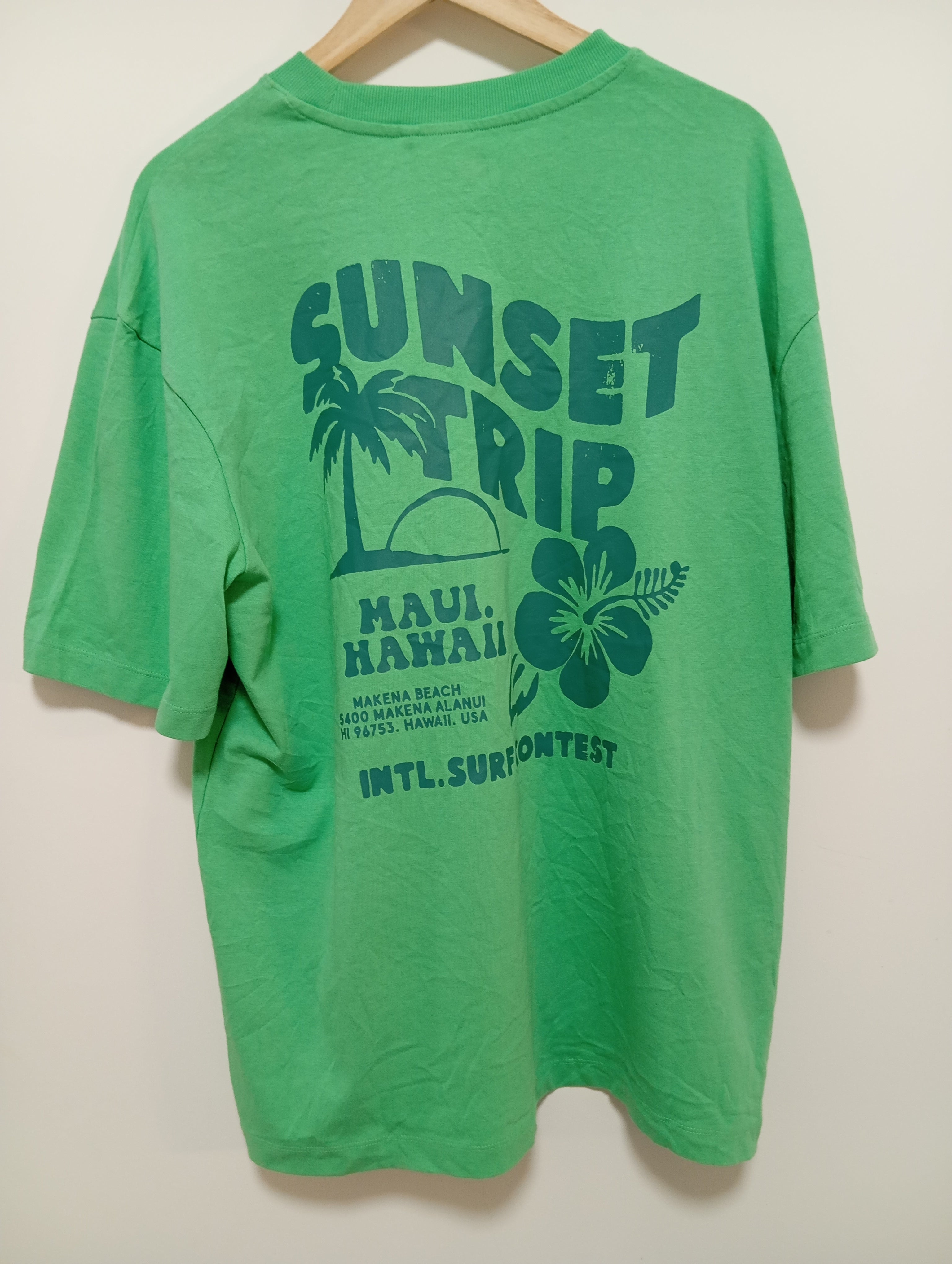 F&F Green Casual Miami Shirt (Second Hand)