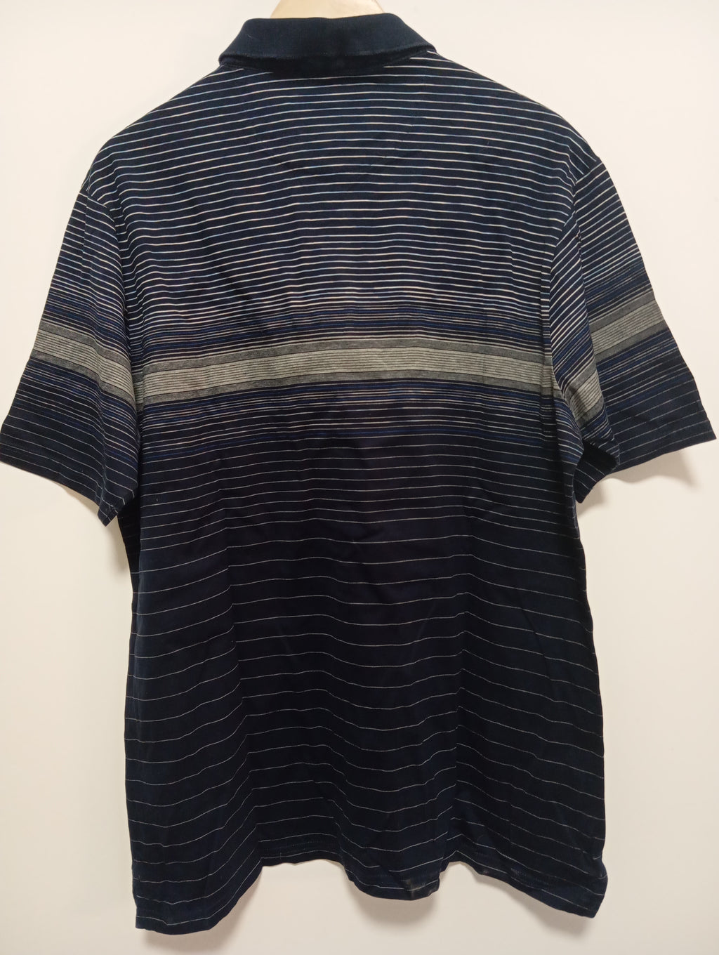 Premium Blue Harbour Striped Polo Shirt - Classic Casual Style